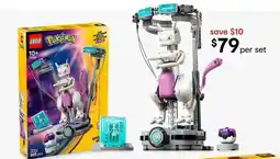 Kmart LEGO Pokémon Mewtwo's Lab Model offer