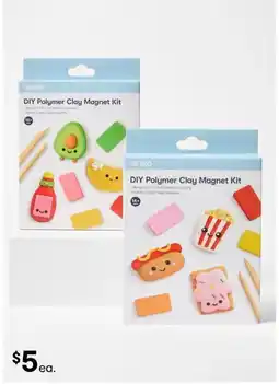 Kmart DIY Polymer Clay Magnet Kit offer
