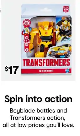 Kmart Transformers Bumblebee offer