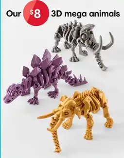 Kmart 3D mega animals offer