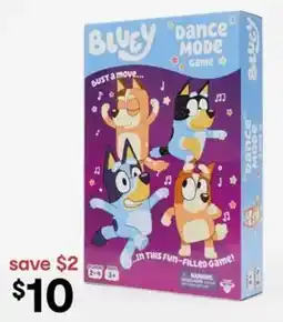 Kmart Bluey Dance Mode Game offer