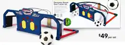 Kmart Electronic Soccer Goal Trainer Set offer