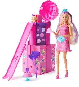 Target Barbie Rise & Surprise Pet Birthday Series Doll & Accessories offer