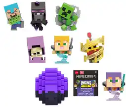 Target Mattel Minecraft Mini Mode Spawn Egg Figures - Assorted offer