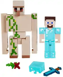 Target Minecraft Craft-a-Block 2-Pack Figures - Assorted offer