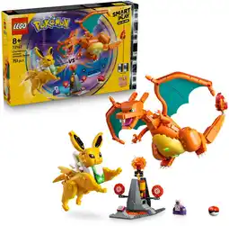 Target LEGO Pokemon SMART Play: Charizard vs. Jolteon Ultimate Battle 72167 offer