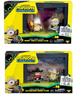 Target Illumination's Minions & Monsters Sound Stages - Assorted offer
