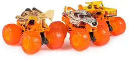 Target Monster Jam Earth Set: Official El Toro Loco, Dalmatian, Dragon 1:64 Scale Die-Cast Monster Trucks offer