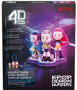 Target KPop Demon Hunters HUNTR/X Chibi 3D Puzzle Model Kit Puzzle from 4D Build offer