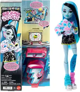 Target Monster High Self-Scare Secrets Frankie Stein Fashion Doll with 13 Realistic Accessories offer