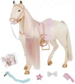 Target Our Generation Enchanting Horse 20-inch Toy Horse with Ultra-Long Rainbow Hair offer