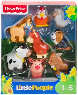 Kmart 8-Piece Fisher-Price Little People Farm Animal Friends Figure Set offer