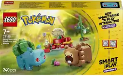 Kmart LEGO Pokemon SMART Play: Berry Bash with Bulbasaur and Bidoof 72155 offer