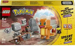 Kmart LEGO Pokemon SMART Play: Charmander and Geodude's Cavern Clash 72157 offer