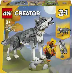 Kmart LEGO Creator Forest Animals: Grey Wolf 31393 offer