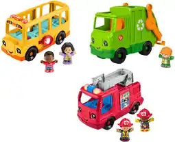 Target Fisher-Price Little People Large Musical Toy Vehicles - Assorted offer