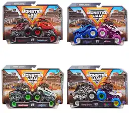 Kmart 2 Pack Monster Jam 1:64 Die Cast Trucks - Assorted offer