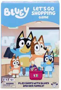 Kmart Bluey Let's Go Shopping Game offer