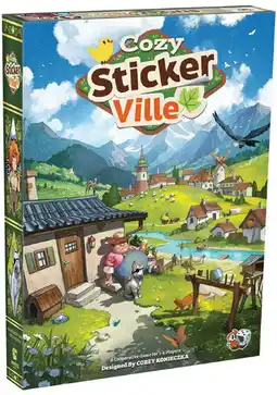 Target Cozy Stickerville Board Game offer