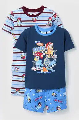 Target Bluey Australian Cotton Younger Boys Pyjama Set offer