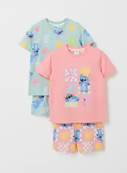 Target Disney Organic Cotton Younger Girls Pyjama Set - Lilo & Stitch offer