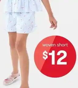 Kmart Woven short offer