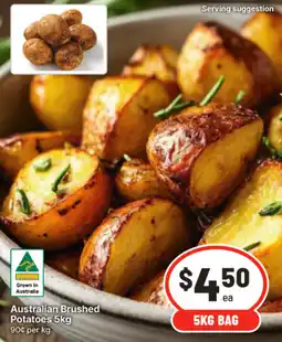 IGA Australian Brushed Potatoes offer