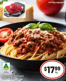IGA Australian Premium Beef Mince offer