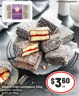 IGA Baker's Oven Lamingtons offer