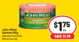 IGA John West Salmon offer