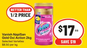 Vanish NapiSan Gold Oxi Action