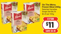IGA On The Menu Beef Lasagne offer