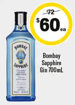 Liquorland Bombay Sapphire Gin offer