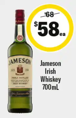 Liquorland Jameson Irish Whiskey offer