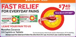 Discount Drug Stores Nurofen Zavance offer