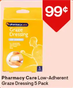 Discount Drug Stores Pharmacy Care Low-Adherent Graze Dressing offer