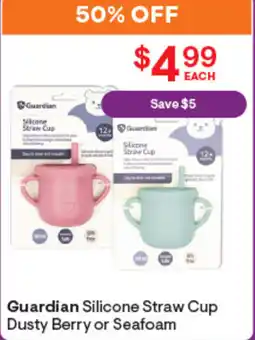 Discount Drug Stores Guardian Silicone Straw Cup offer