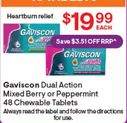 Discount Drug Stores Gaviscon Dual Action offer