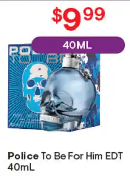 Discount Drug Stores Police To Be For Him EDT offer