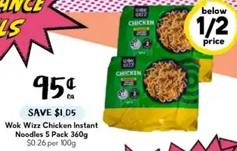 Wok Wizz Chicken Instant Noodles