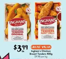 Drakes Ingham's Chicken Breast Tenders offer