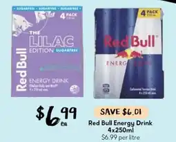 Drakes Red Bull Energy Drink offer