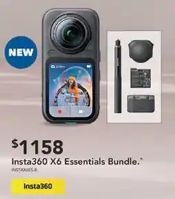 Harvey Norman Insta360 X6 Essentials Bundle offer