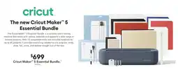 Harvey Norman Cricut Maker 5 Essential Bundle offer