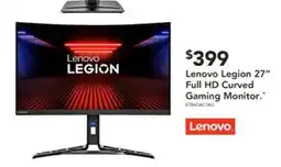 Harvey Norman Lenovo Legion 27" Full HD Curved Gaming Monitor offer