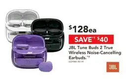 Harvey Norman JBL Tune Buds 2 True Wireless Noise-Cancelling Earbuds offer