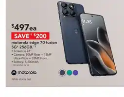 Harvey Norman motorola edge 70 fusion offer