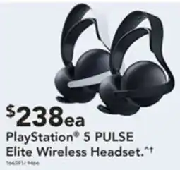 Harvey Norman PlayStation 5 PULSE Elite Wireless Headset offer