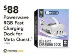 Harvey Norman Powerwave RGB Fast Charging Dock for Meta Quest offer