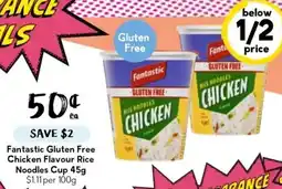 Drakes Fantastic Gluten Free Chicken Flavour Rice Noodles Cup offer